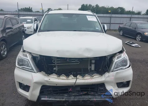 2019 Nissan Armada Platinum из США, поврежденный, VIN JN8AY2NF9K9351868